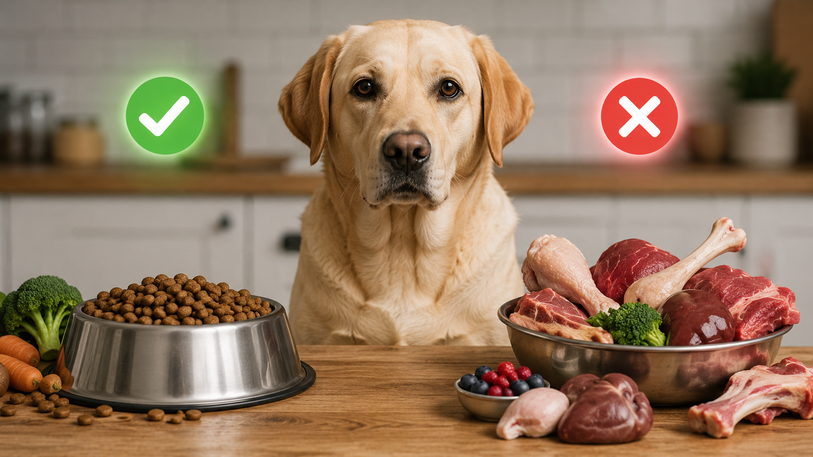 The Pros and Cons of Raw Feeding (BARF Diet) for Labrador Retrievers