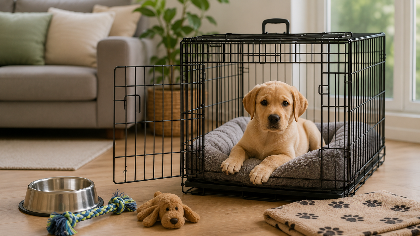 Crate Training a Labrador: The Stress-Free Guide for Beginners